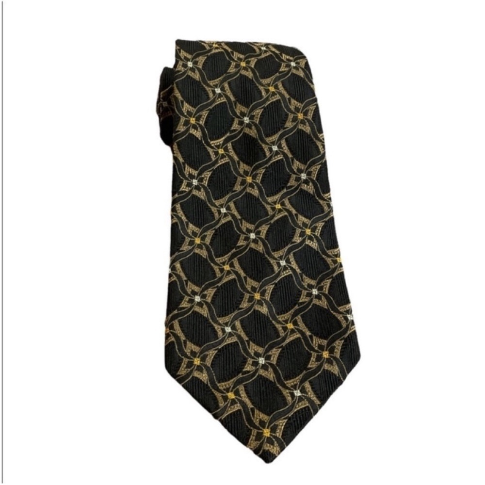 Robert Talbott Best In Class Silk Tie Multicolor‎ Geometric Print